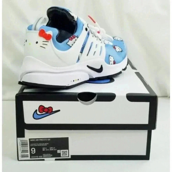 Nike Size 9 Men's Air Presto x Hello Kitty Lace Up Fashion Sneakers DV3770-400 - Picture 3 of 12